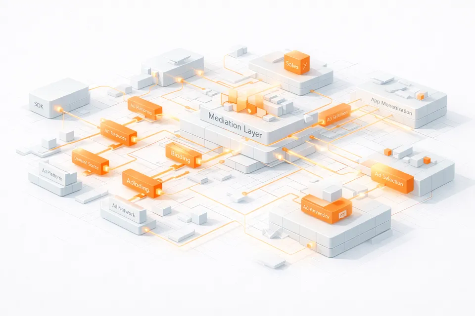 Ads monetization system architecture detail